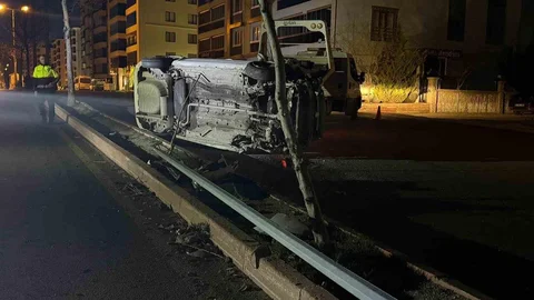 Elazığ'da Otomobil Kazası