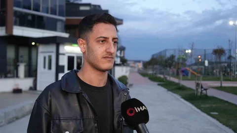 Arnavutköy'de Kamyon Kazası Kıl Payı Atlattı