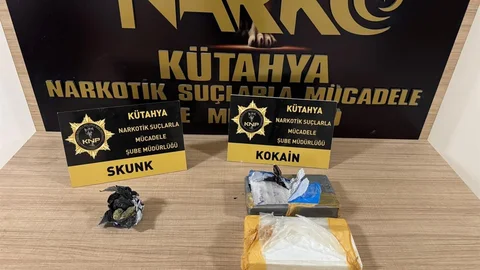 Kütahya'da Uyuşturucu Operasyonları Gerçekleşti