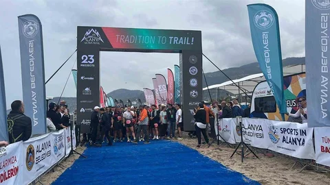 Alanya Ultra Trail'de 820 Sporcu Start Aldı