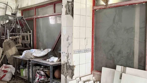Diyarbakır'da Binadan Tahliye Edilenler