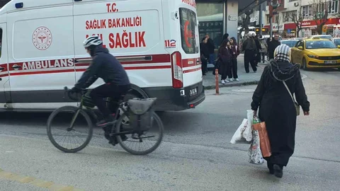 Eskişehir'de Elektrikli Bisiklet Kazası