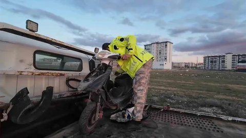 Karaman'da Elektrikli Bisiklet Kazası