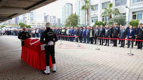 Mersin'de Polis Memuru Şehit Oldu