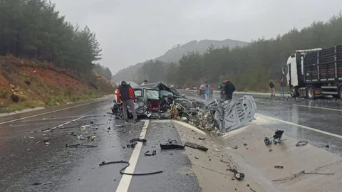 Yatağan-Milas Karayolu'nda Trafik Kazası