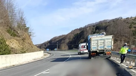 Samsun'da Motosiklet Kazası