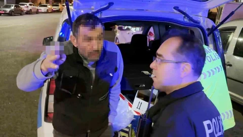 Aksaray'da Alkollü Sürücüye Ceza Verildi