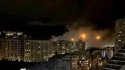 Tahran'da Saldırılar Hasara Yol Açtı