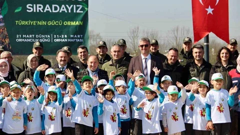 Düzce’de Fidan Dikim Etkinliği Düzenlendi