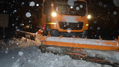 Alacabel'de Kar Yağışı Etkili Oldu