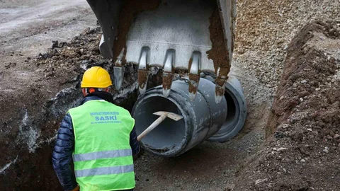 Karakamış’ta Yeni Yağmursuyu Hattı Tamamlandı