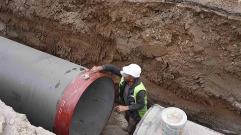 Düzce'de Su Şebekesi Yenileniyor