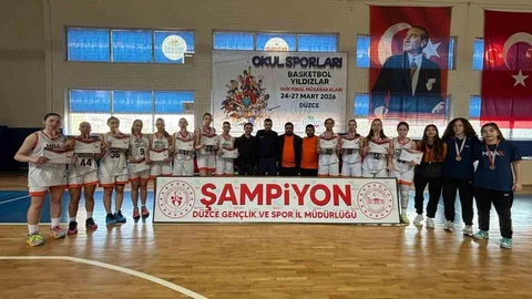 Düzce'de Okul Sporları Şampiyonları Belli Oldu