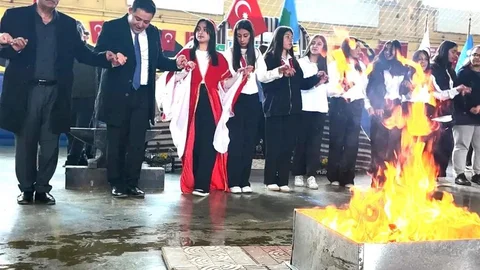 Şenkaya’da Türk Dünyası Haftası Coşkuyla Kutlandı