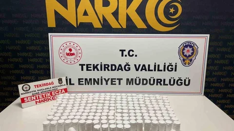 Tekirdağ’da Uyuşturucu Operasyonu Gerçekleşti