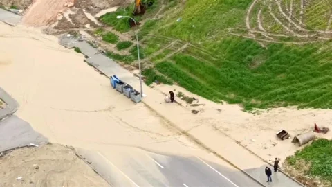 Adana'da Kuvvetli Yağmur Etkili Oldu