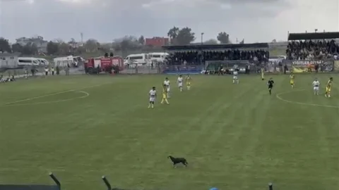 Osmaniye'de Futbol Maçında Eğlenceli Anlar