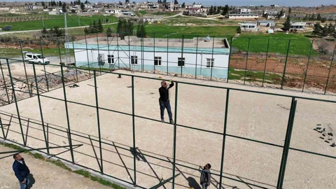 Olukyanı ve Payamlı Halı Saha Projesi Tamamlanıyor