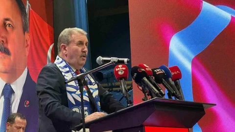 Erzurum'da BBP Kongresi Yapıldı