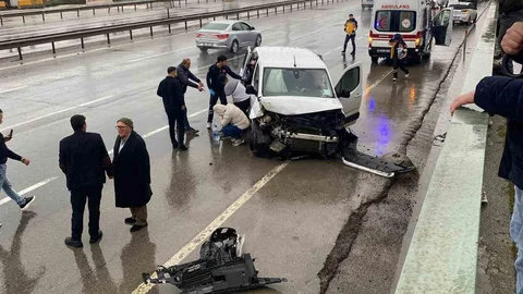 Kocaeli'de Zincirleme Trafik Kazası