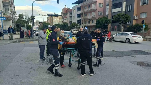 Otomobil ve Motosiklet Çarpıştı, 2 Yaralı
