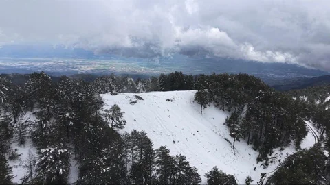 Aydın'da Mart Ayında Kış Manzarası