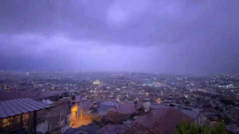 Hatay'da Dolu Yağışı Etkili Oldu