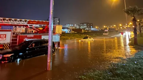 Cizre'de Sel Felaketi Kurtarma Operasyonu