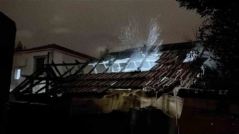 Sakarya'da Müstakil Evde Yangın Çıktı