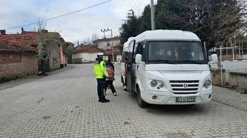 Kütahya'da Okul Servislerine Denetim