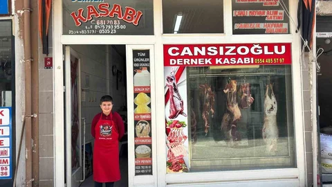 Trabzon'da Küçük Kasap Melih Cansız