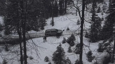 Düzce'de Off-Road Tutkunları Karla Buluştu