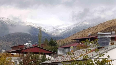 Kahramanmaraş'ta Kar Yağışı Etkili Oldu
