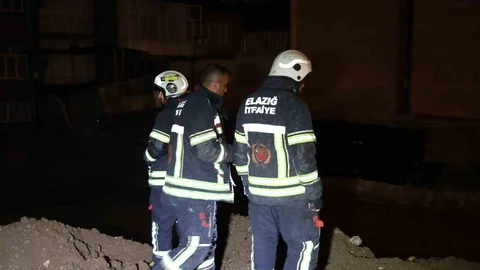 Elazığ'da Yağmur Suyu Tahliyesi