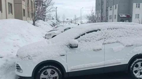 Bitlis’te Kar Yağışı Etkili Oldu