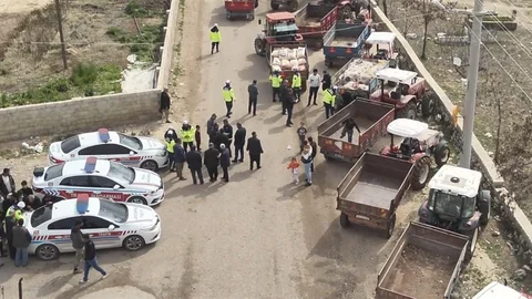Gaziantep'te Traktör Sürücüleri Eğitildi