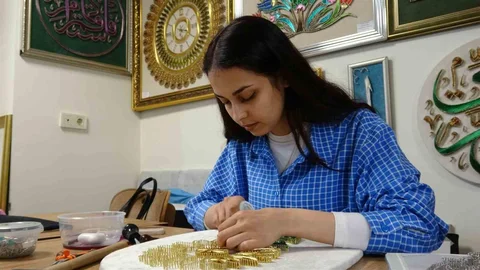 Gaziantep'te Filografi Kursu Açıldı