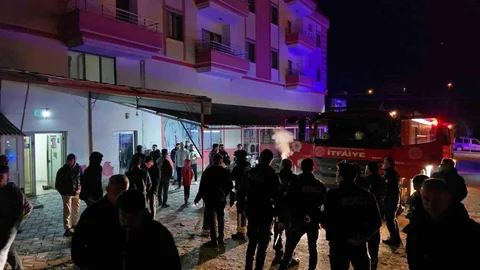 Vezirköprü'de Yangın Paniği Yaşandı