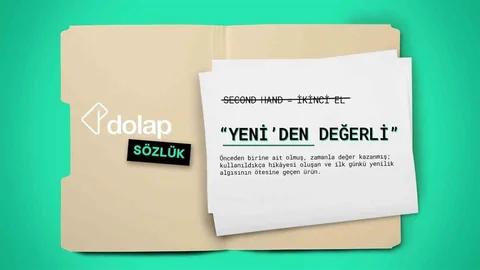 Dolap İkinci El Terimler Sözlüğü Yayınlandı