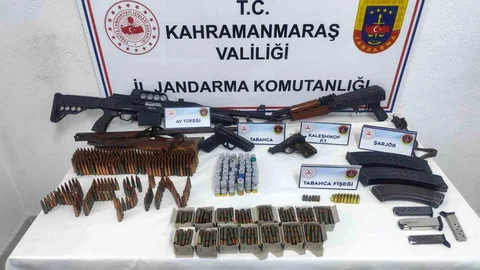 Kahramanmaraş’ta Silah Kaçakçılığı Operasyonu