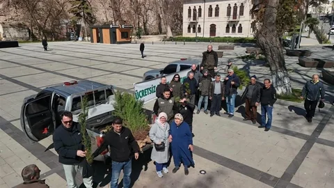 Sinop'ta Fidan Dağıtımı Yapıldı