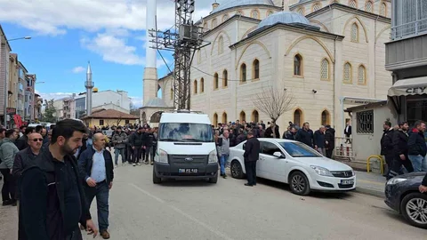 Samsun'da Motosiklet Kazası Sonrası Cenaze Töreni