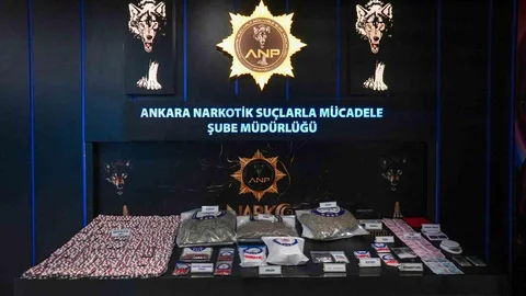 Ankara'da Uyuşturucu Operasyonu Gerçekleşti