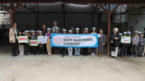 Samsun'da Fidan Dağıtımı Etkinliği