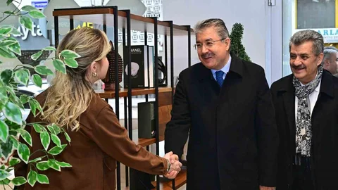 Eskişehir'de Vali Yılmaz Esnaf Ziyareti Yaptı