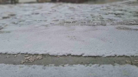 Diyarbakır'da Dolu Yağışı Etkili Oldu