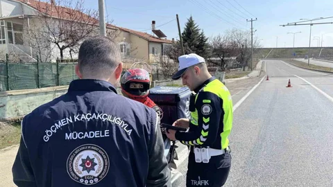 Kırşehir'de Düzensiz Göçmen Yakalandı