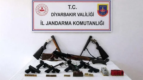 Diyarbakır'da Silah Kaçakçılığı Operasyonu