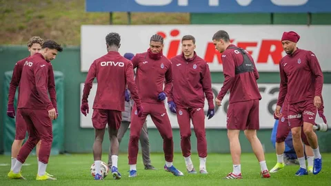 Trabzonspor, Galatasaray Hazırlıklarını Devam Ettiriyor