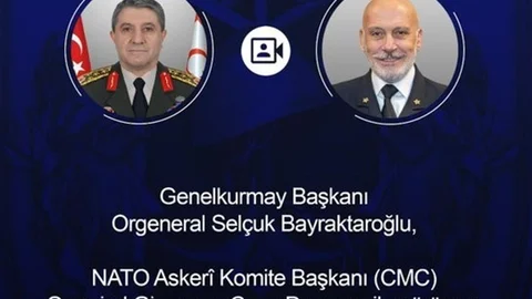 Org. Bayraktaroğlu, NATO Başkanı ile Görüştü